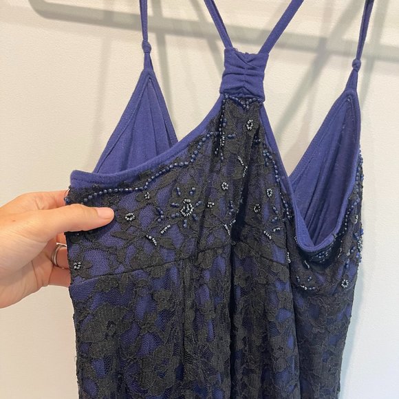 Free People - Razorback Lace & Beaded Dress - Picture 6 of 7